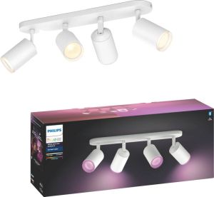 Philips Hue Fugato 4-Spot White and Color wit
