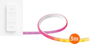 Philips Hue Gradient Lightstrip basisset 3 meter + Draadloze dimmer