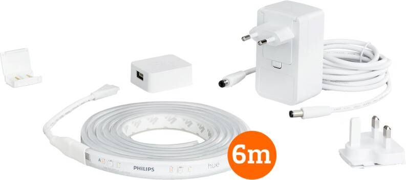 Philips Hue Lightstrip Plus White & Color 6m Basisset