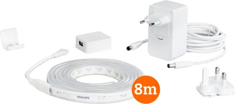Philips Hue Lightstrip Plus White & Color 8m Basisset