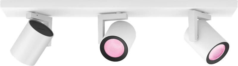 Philips Hue Argenta Opbouwspot White and Color Wit 3-spots
