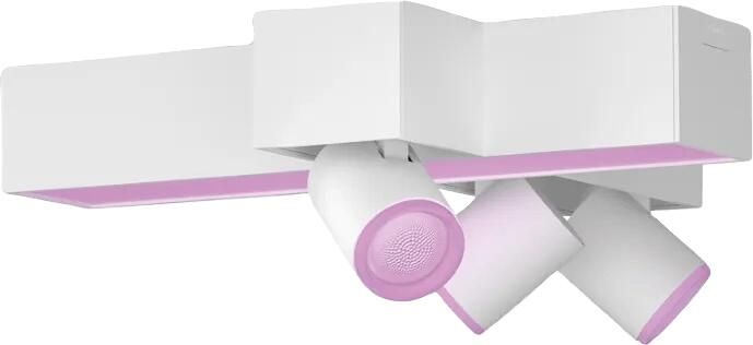 Philips Hue Centris Opbouwspot White and Color Wit Kruisvorm 3-spots