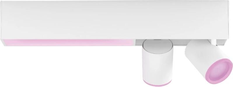Philips Hue Centris Opbouwspot White and Color Wit Rechthoek 2-spots