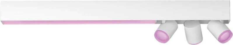 Philips Hue Centris Opbouwspot White and Color Wit Rechthoek 3-spots