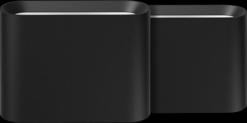 Philips Hue Dymera muurlamp White and Color Zwart 2-pack