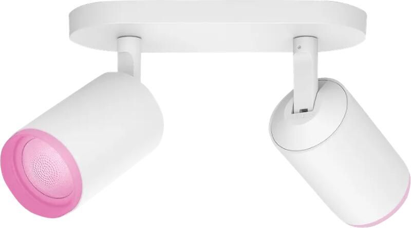 Philips Hue Fugato Opbouwspot White and Color Wit 2-spots