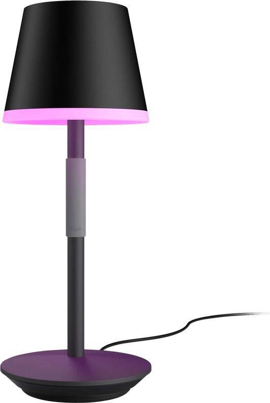 Philips Hue Go tafellamp White and Color zwart