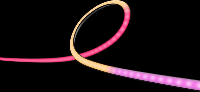 Philips Hue Gradient Lightstrip White and Color voor 24-27 inch PC's 3-pack + Bridge