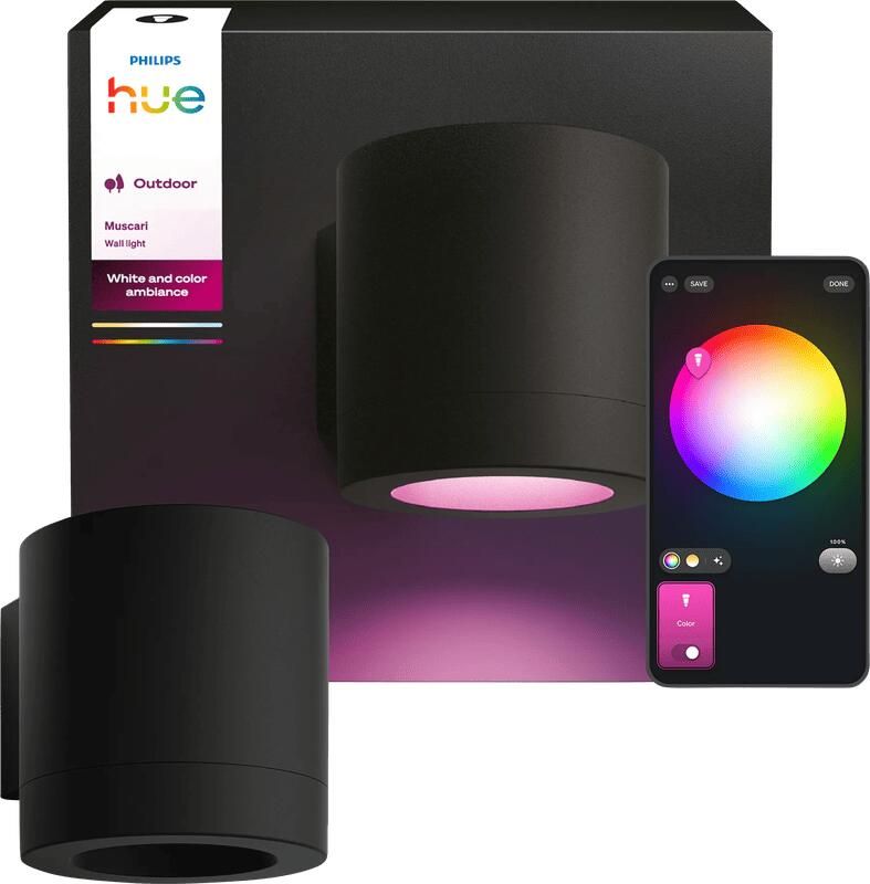 Philips Hue Muscari Muurspot Buiten