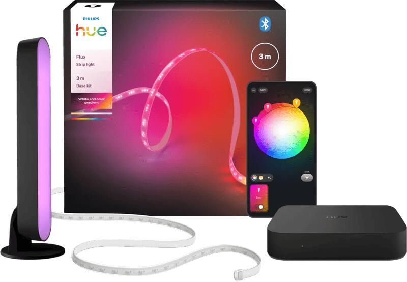 Philips Hue Play Gradient LED Strip 55 tot 65 inch TV + Sync Box 4K Compleet Startpakket