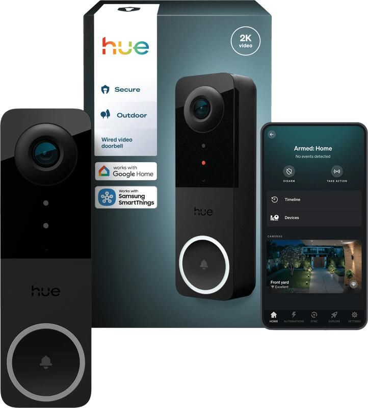Philips Hue Secure Bedrade Videodeurbel