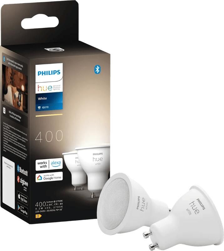 Philips Hue White GU10 2-pack