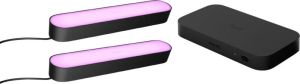 Philips Hue Play Lichtbalk Zwart Duo Pack + Sync Box