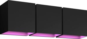 Philips Hue Resonate Downward White and Color zwart 3-pack