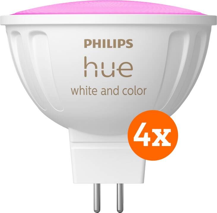 Philips Hue spot White and Color MR16 4-pack
