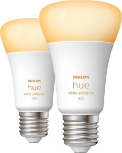 Philips Hue White Ambiance E27 800lm Duo pack