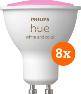 Philips Hue White and Color GU10 8-pack