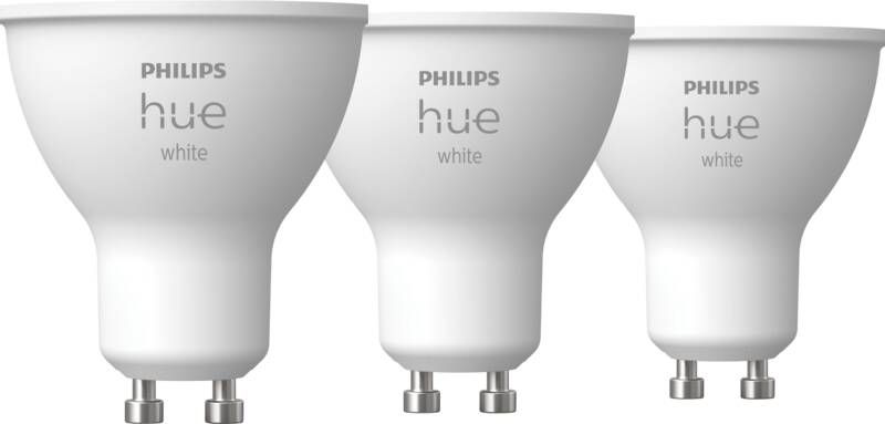 Philips Hue White GU10 3-pack
