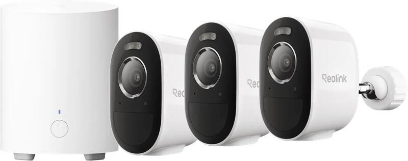 Reolink Argus B330 3-Pack + Home Hub 1 Lite