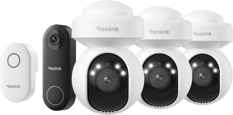 Reolink E540 3-Pack + D340W + Chime