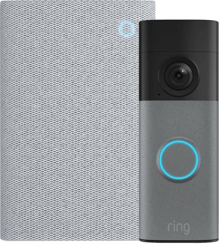 Ring Batterij Video Deurbel 2e Generatie Zilver + Chime