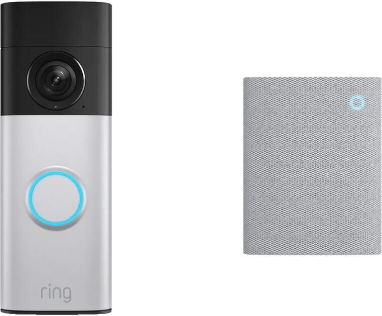 Ring Battery Video Doorbell 2K Plus + Chime