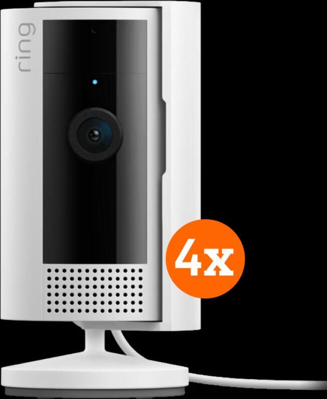 Ring Indoor Cam 2nd Gen Wit 4-pack