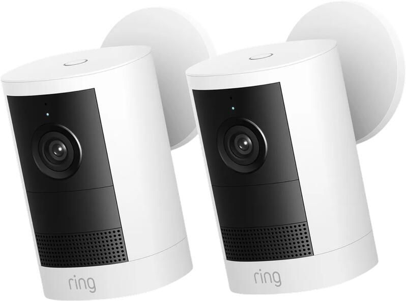 Ring Outdoor Camera Batterij 2e Generatie Wit Duo Pack