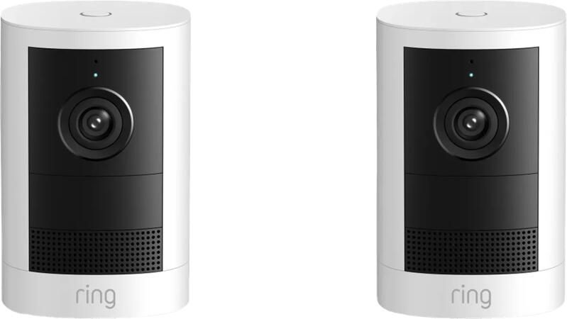 Ring Outdoor Camera Batterij 2e Generatie Wit Duo Pack