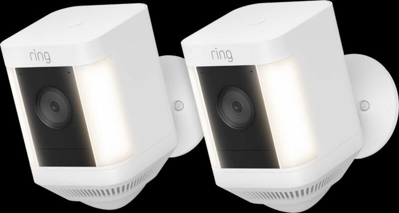 Ring Spotlight Cam Plus Battery Wit 2-pack