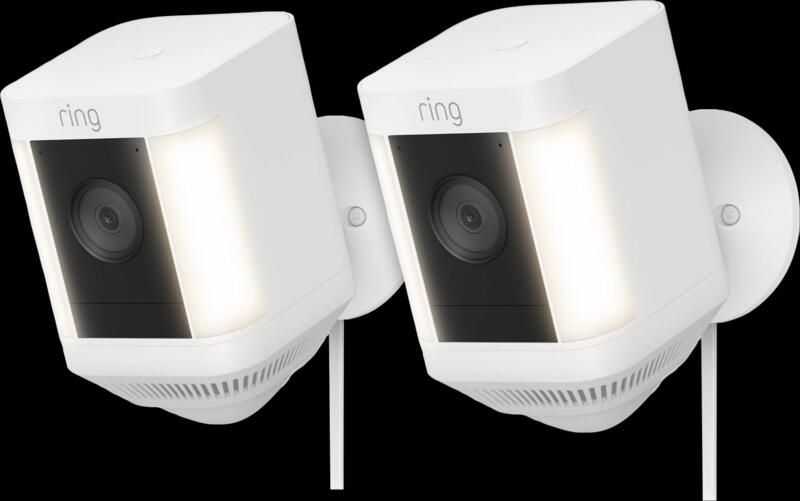 Ring Spotlight Cam Plus Plug In Wit 2-pack