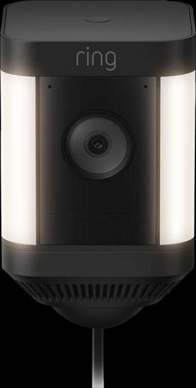 Ring Spotlight Cam Plus Plug In Zwart