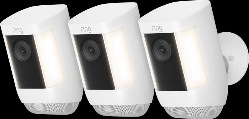 Ring Spotlight Cam Pro Battery Wit 3-pack