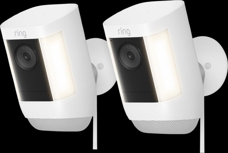 Ring Spotlight Cam Pro Plug In Wit 2-pack