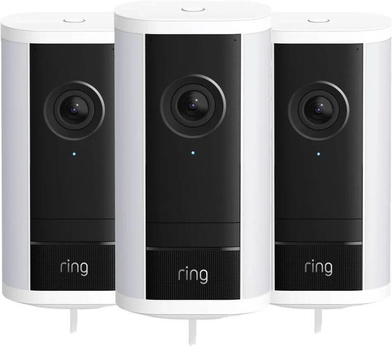 Ring Spotlight Camera Pro 2e Generatie Bedraad Wit 3-Pack