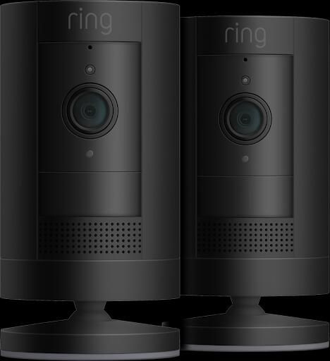 Ring Stick Up Cam Battery 2-pack Black