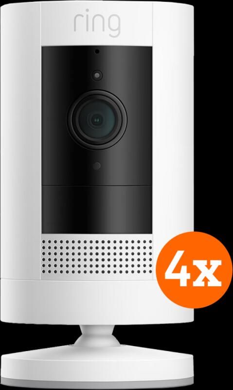 Ring Stick Up Cam Battery Wit 4-pack