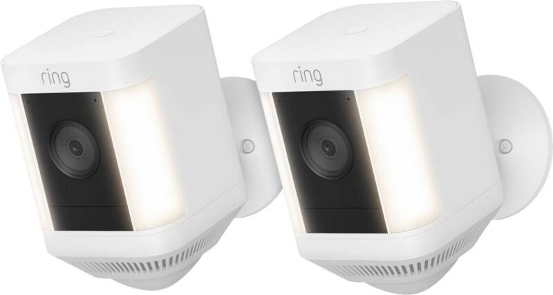 Ring Spotlight Cam Plus Battery Wit 2-pack