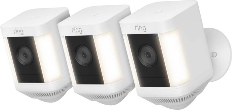 Ring Spotlight Cam Plus Battery Wit 3-pack