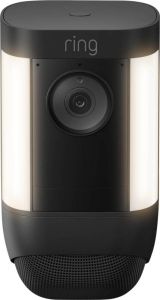 Ring Spotlight Cam Pro Battery Zwart