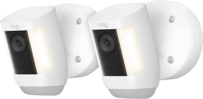 Ring Spotlight Cam Pro Wired Wit 2-pack