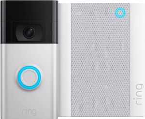 Ring Video Doorbell Gen. 2 Nikkel + Chime