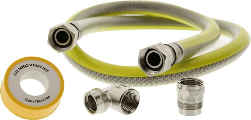 Scanpart Gasslang RVS Flex 125 cm - Foto 1