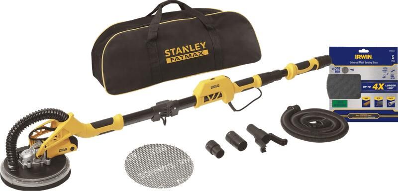 Stanley Fatmax SFMEE500S-QS + Irwin Mesh Schuurgaas 225 mm K120 (5x)