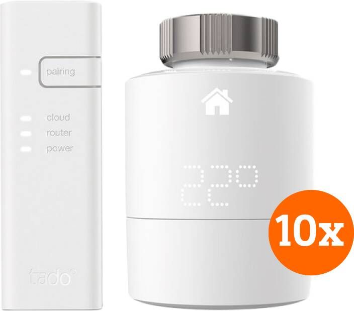 Tado Slimme Radiator Thermostaat Starter 10-Pack