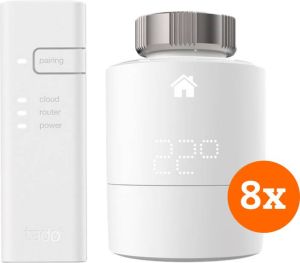Tado Slimme Radiator Thermostaat Starter 8-Pack