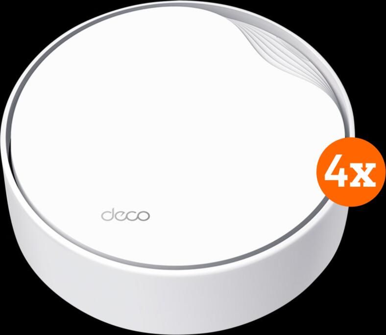 TP-Link Deco X50 Mesh Wifi 6 PoE 4-Pack