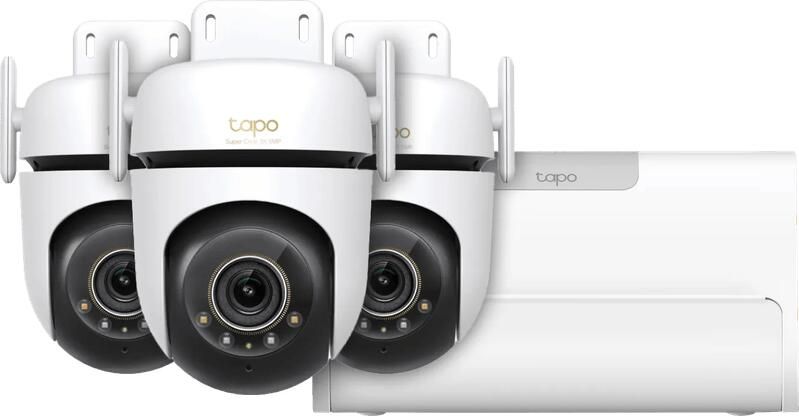 TP-Link Tapo C530WS 3-Pack + H500 CentralHub