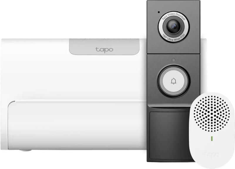 TP-Link Tapo D235 Smart Battery & Wired Doorbell + H500 CentralHub