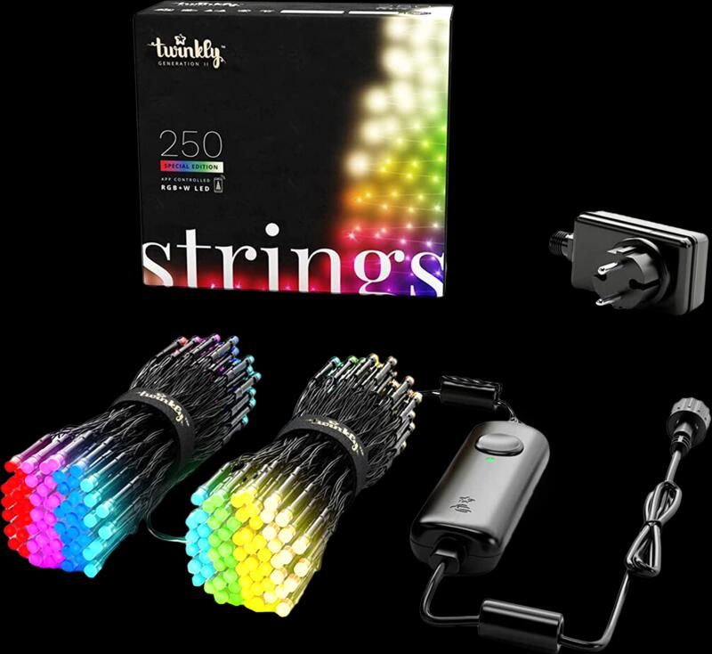 Twinkly Smart Kerstverlichting Wit en Kleur met 250 lampjes